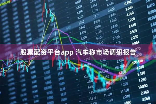 股票配资平台app 汽车称市场调研报告