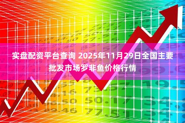 实盘配资平台查询 2025年11月29日全国主要批发市场罗非鱼价格行情