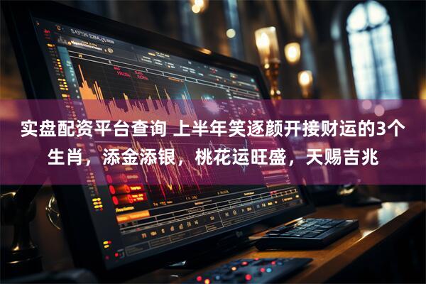 实盘配资平台查询 上半年笑逐颜开接财运的3个生肖，添金添银，桃花运旺盛，天赐吉兆
